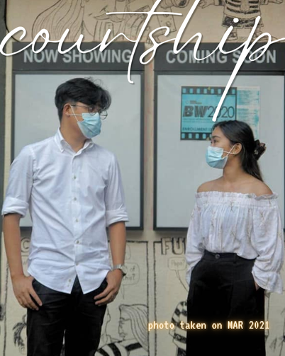Josiah and Christal, photo from their courtship